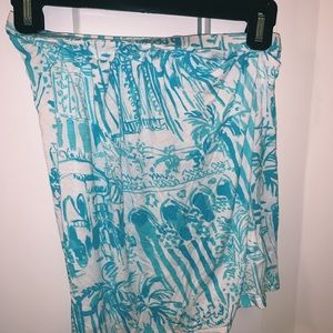 Lilly Pulitzer Strapless Top